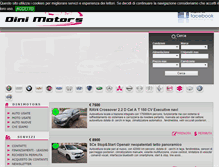 Tablet Screenshot of dinimotors.com